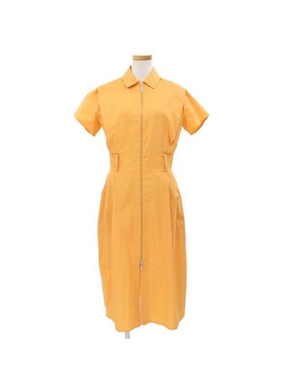 Hermes Shirt Dress Orange
